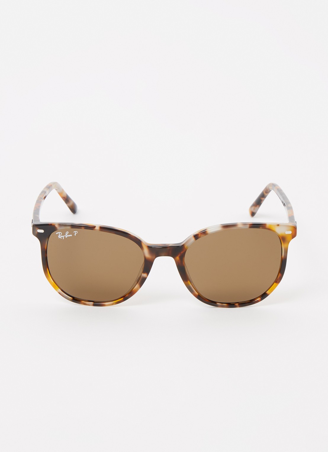 Ray-Ban Elliot zonnebril gepolariseerd RB2197 - voorkant 2 bruin
