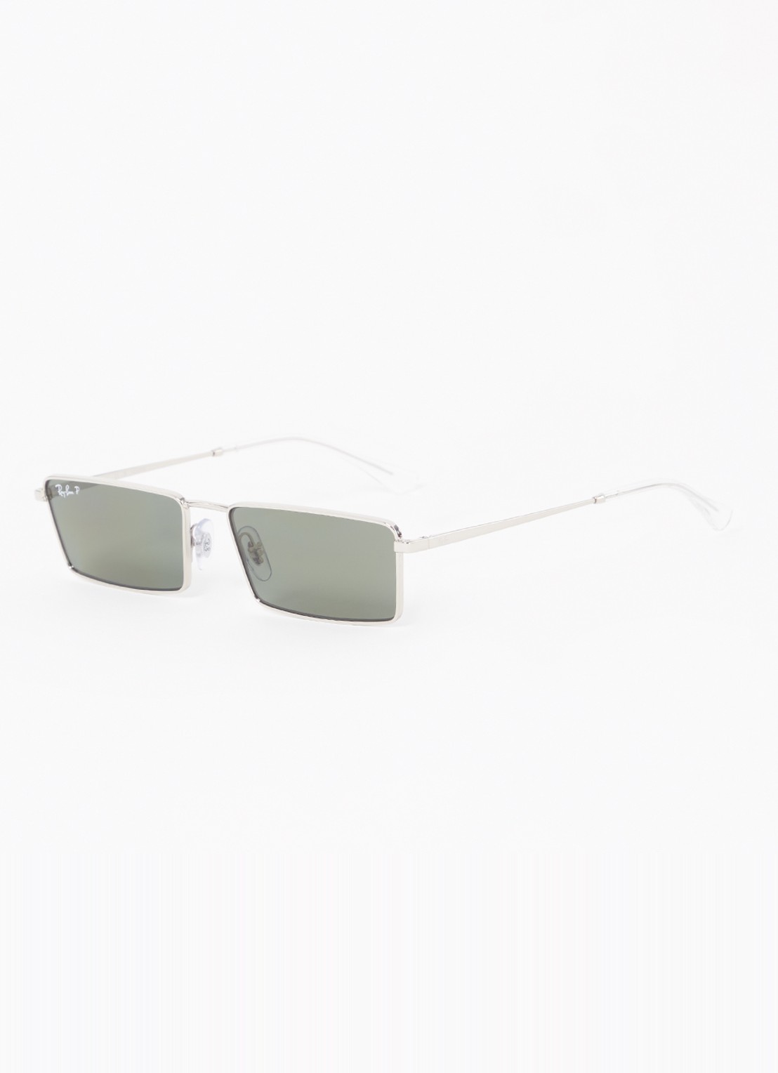 Ray-Ban Emy zonnebril gepolariseerd RB3741 - voorkant 4 zilver