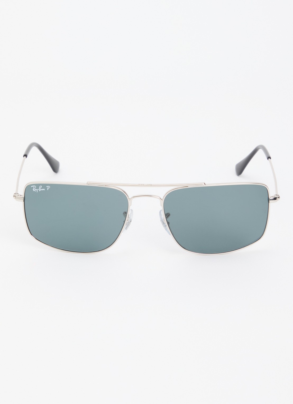 Ray-Ban Explorer 3 zonnebril gepolariseerd RB3779 - detail 2 zilver