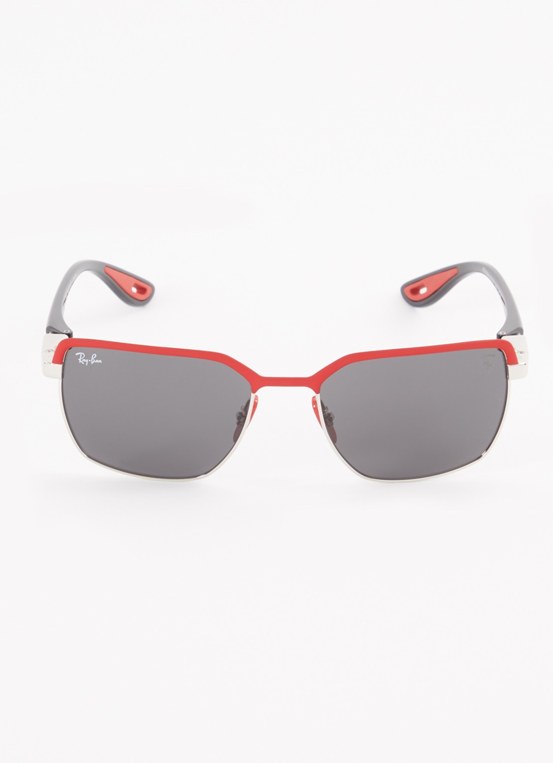Ray-Ban Ferrari zonnebril RB3743M - detail zilver