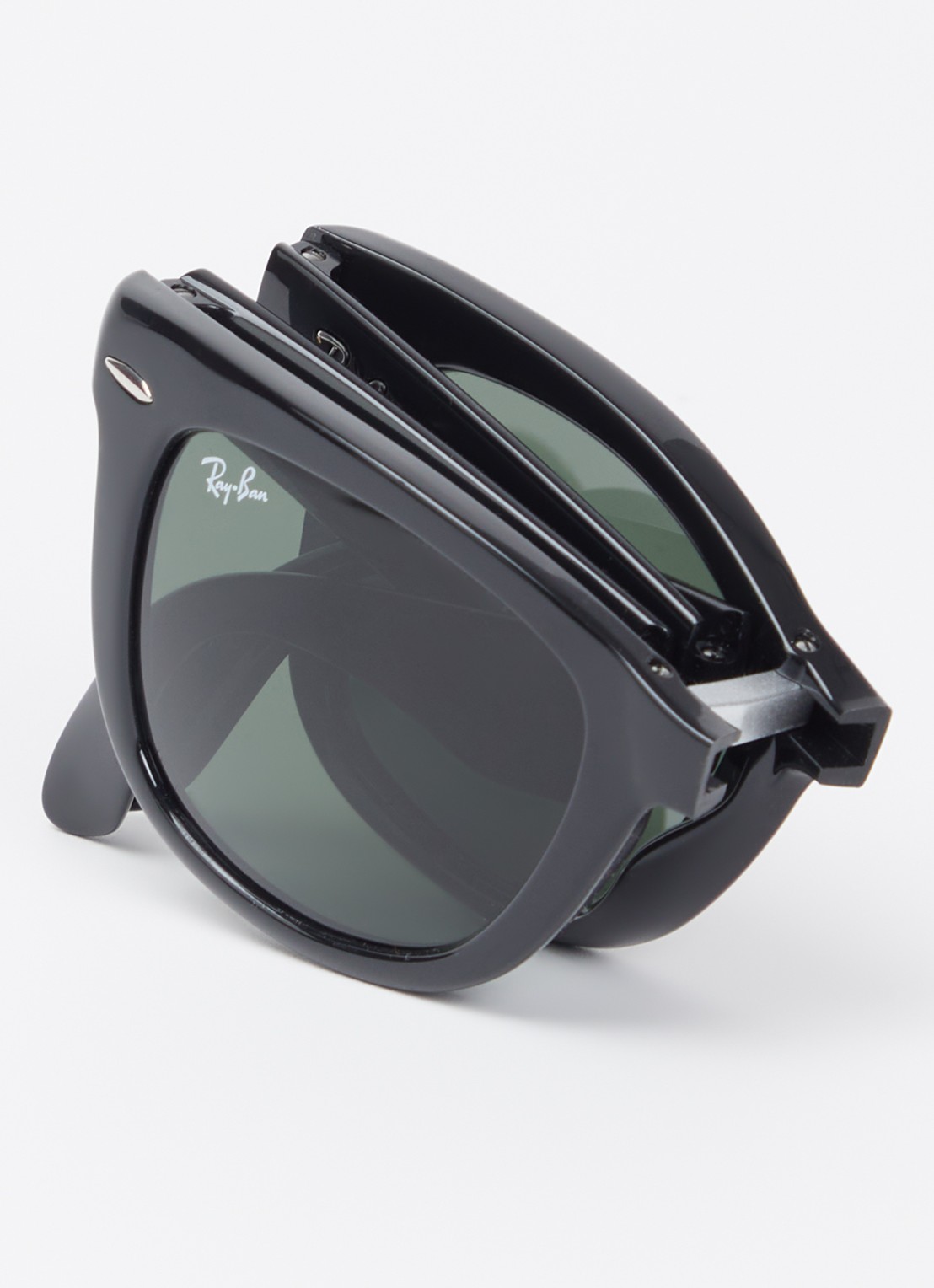 Ray-Ban Folding Wayfarer zonnebril RB4105 - detail 4 bruin