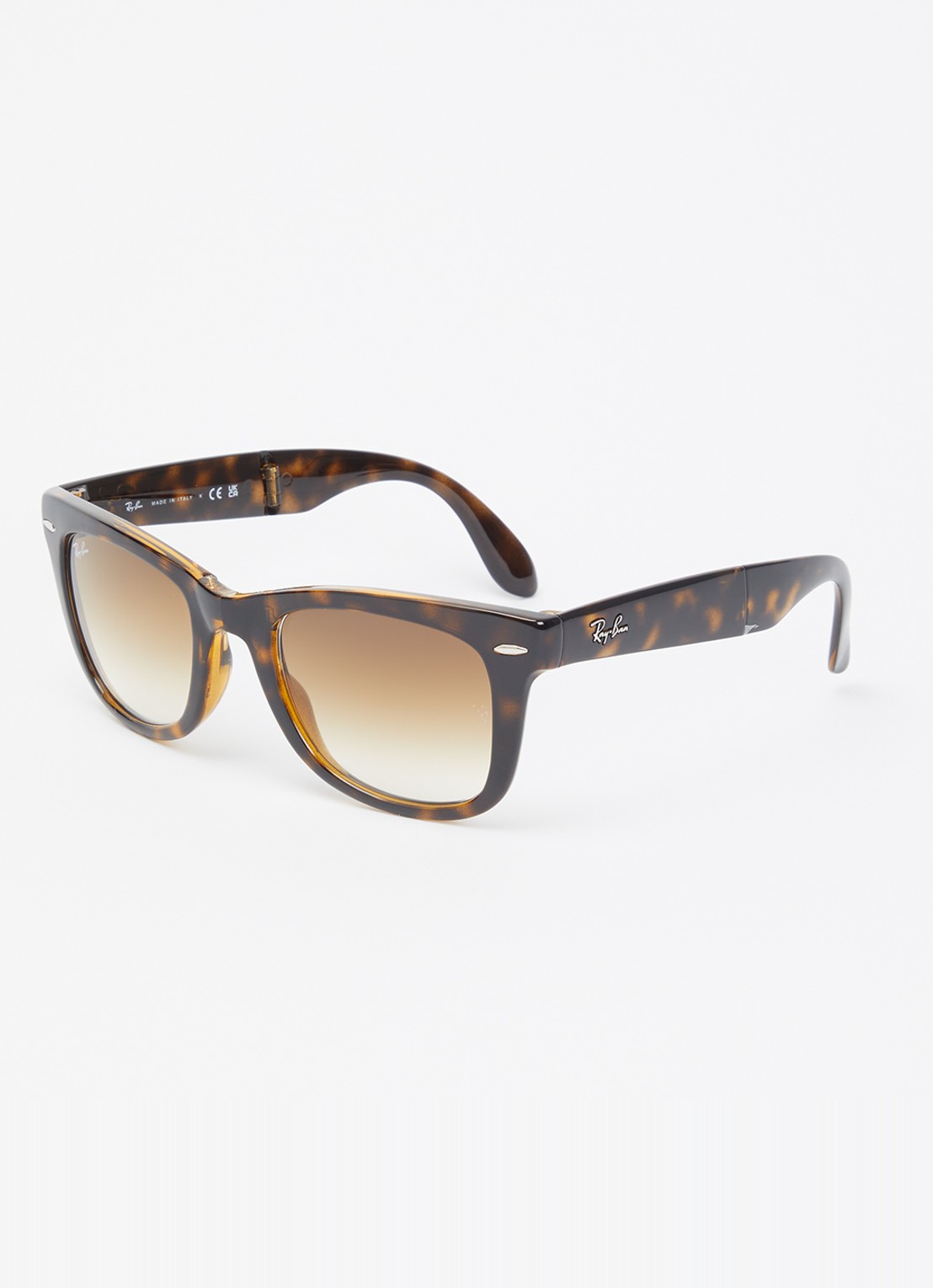 Ray-Ban Folding Wayfarer zonnebril RB4105 - voorkant 4 zwart