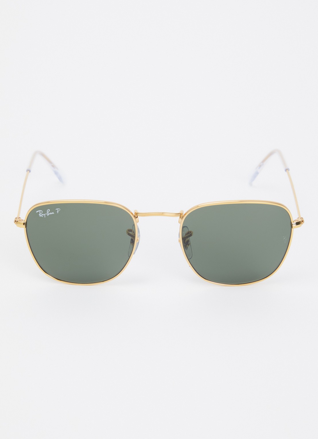 Ray-Ban Frank zonnebril gepolariseerd RB3857 - detail goud
