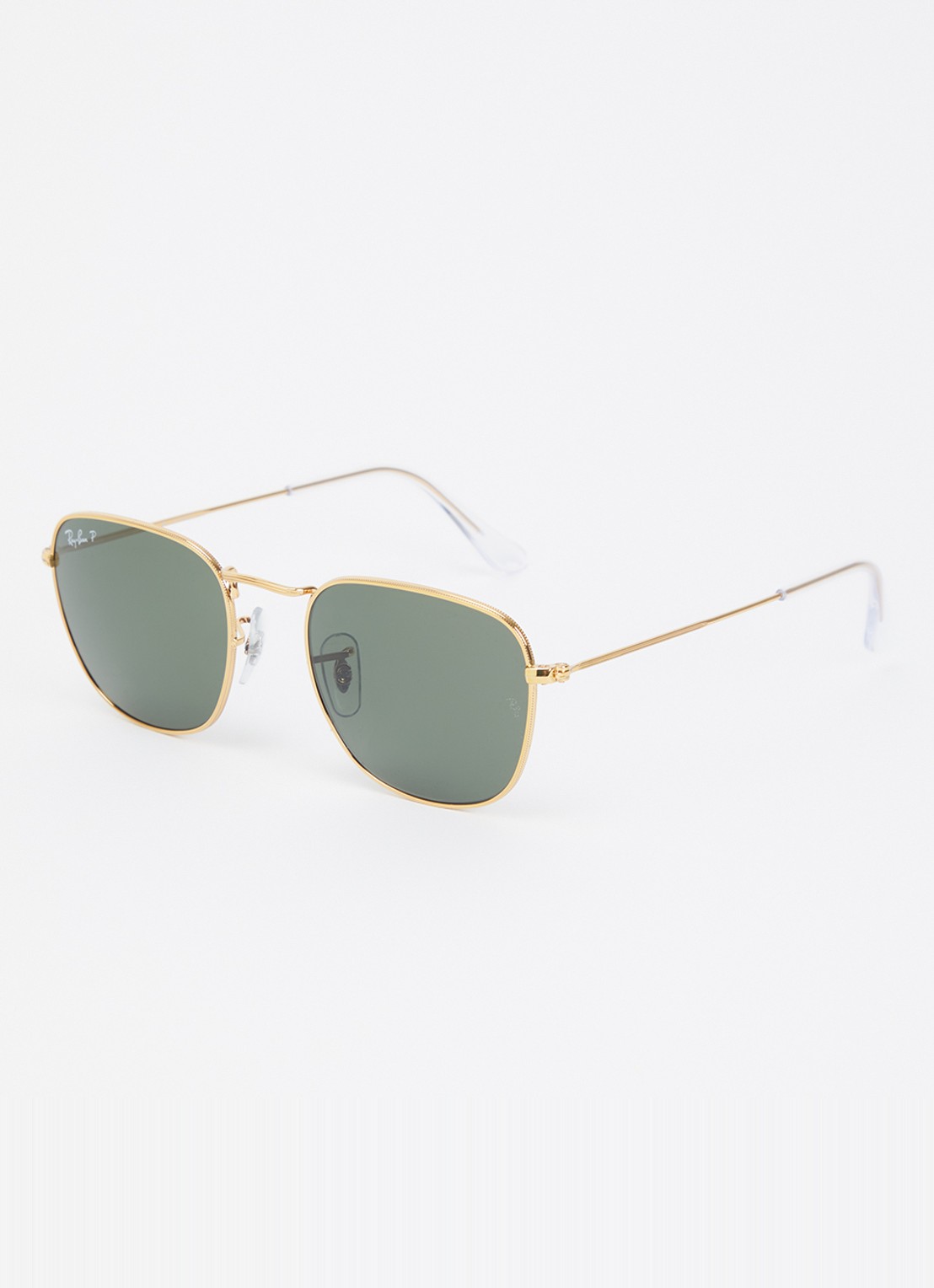 Ray-Ban Frank zonnebril gepolariseerd RB3857 - voorkant 3 goud