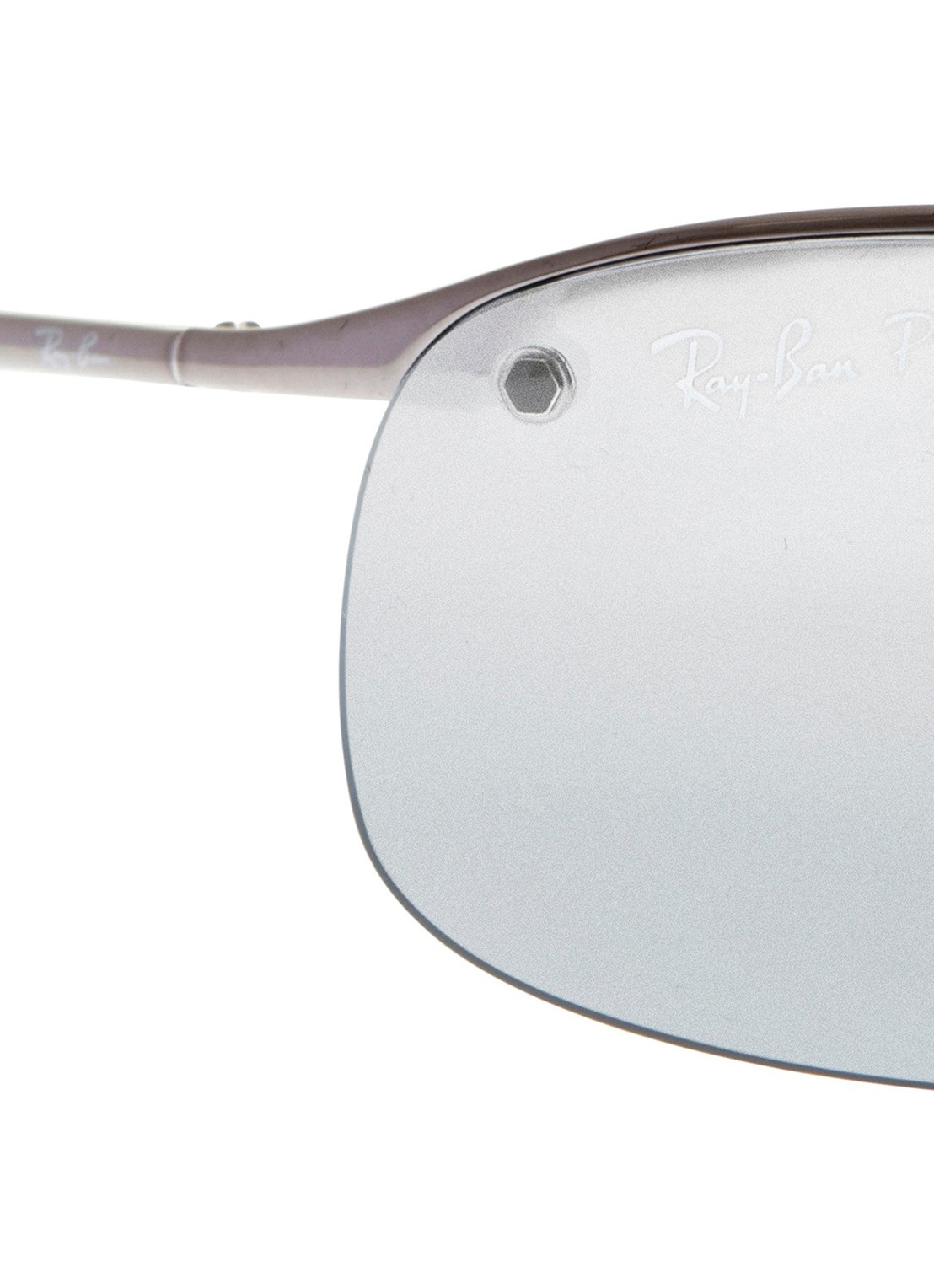 Ray-Ban Herenzonnebril Gepolariseerd RB3183 - detail zilver