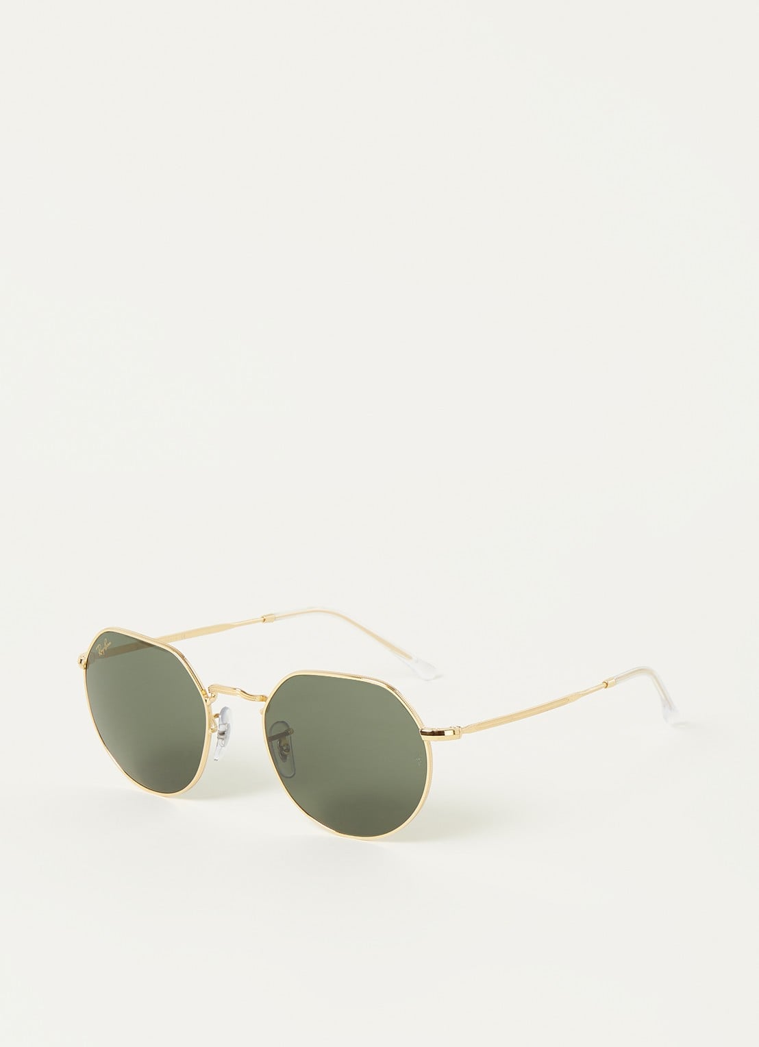 Ray-Ban Jack zonnebril RB3565 - voorkant goud