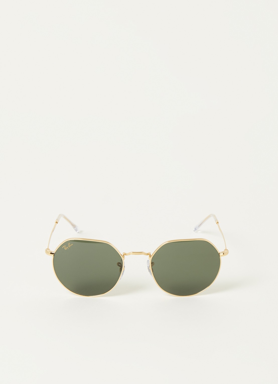 Ray-Ban Jack zonnebril RB3565 - voorkant 2 goud