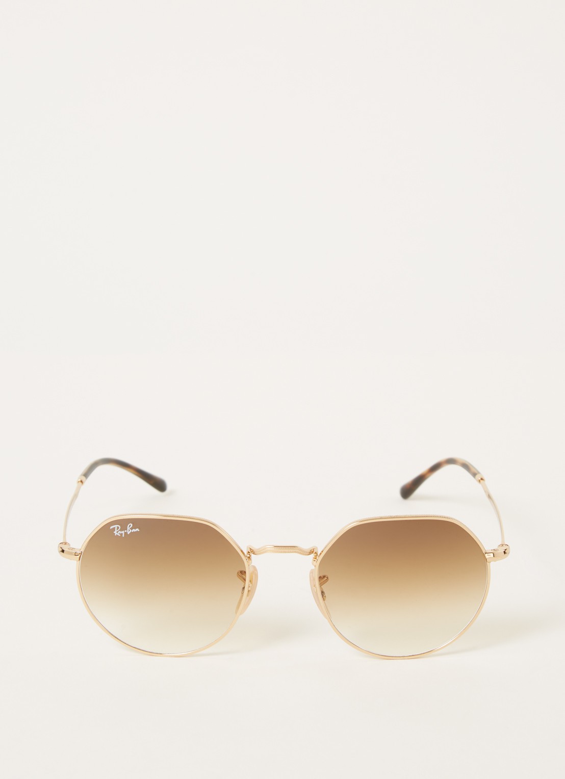 Ray-Ban Jack zonnebril RB3565 - voorkant 2 goud