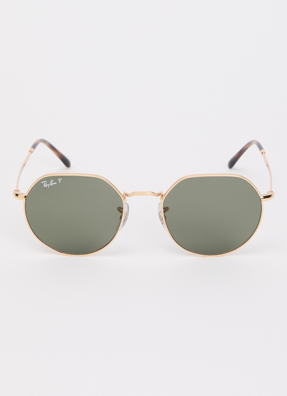 Ray-Ban Jack zonnebril RB3565 - detail 2 goud
