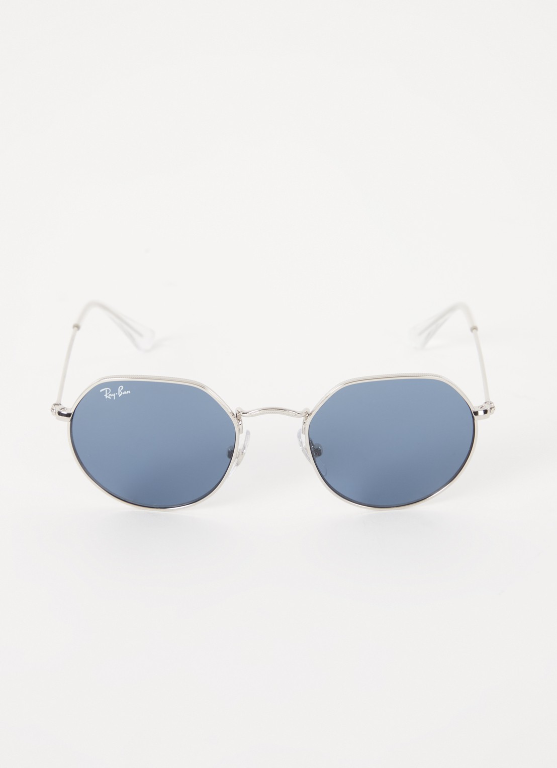 Ray-Ban Jack zonnebril RB9565S  - voorkant 2 zilver