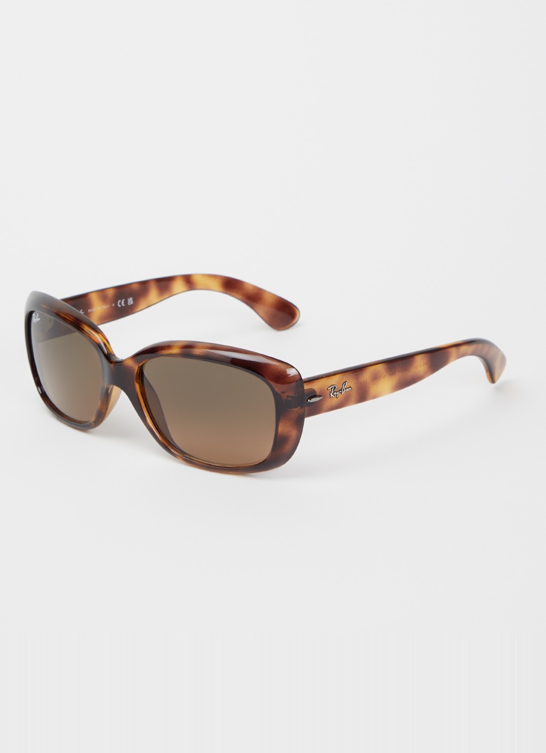 Ray-Ban Jackie zonnebril RB4101 - voorkant donkerbruin