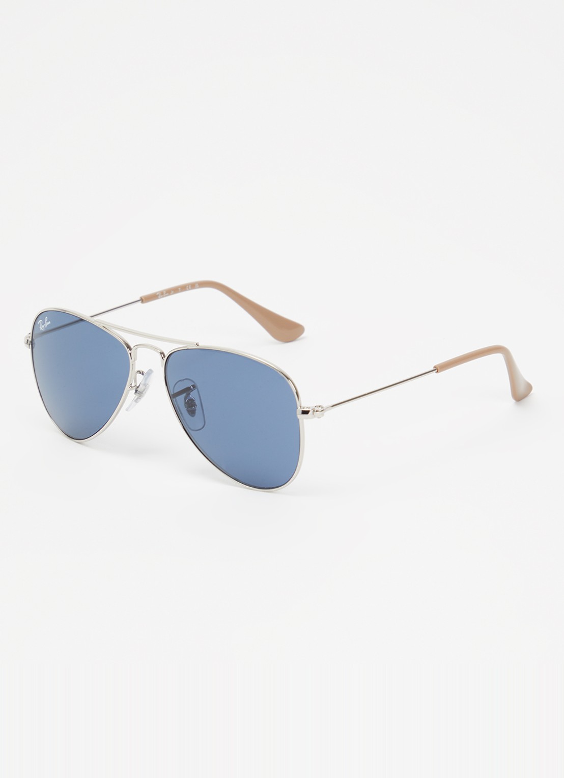 Ray-Ban Junior Aviator zonnebril RJ9506S - voorkant zilver