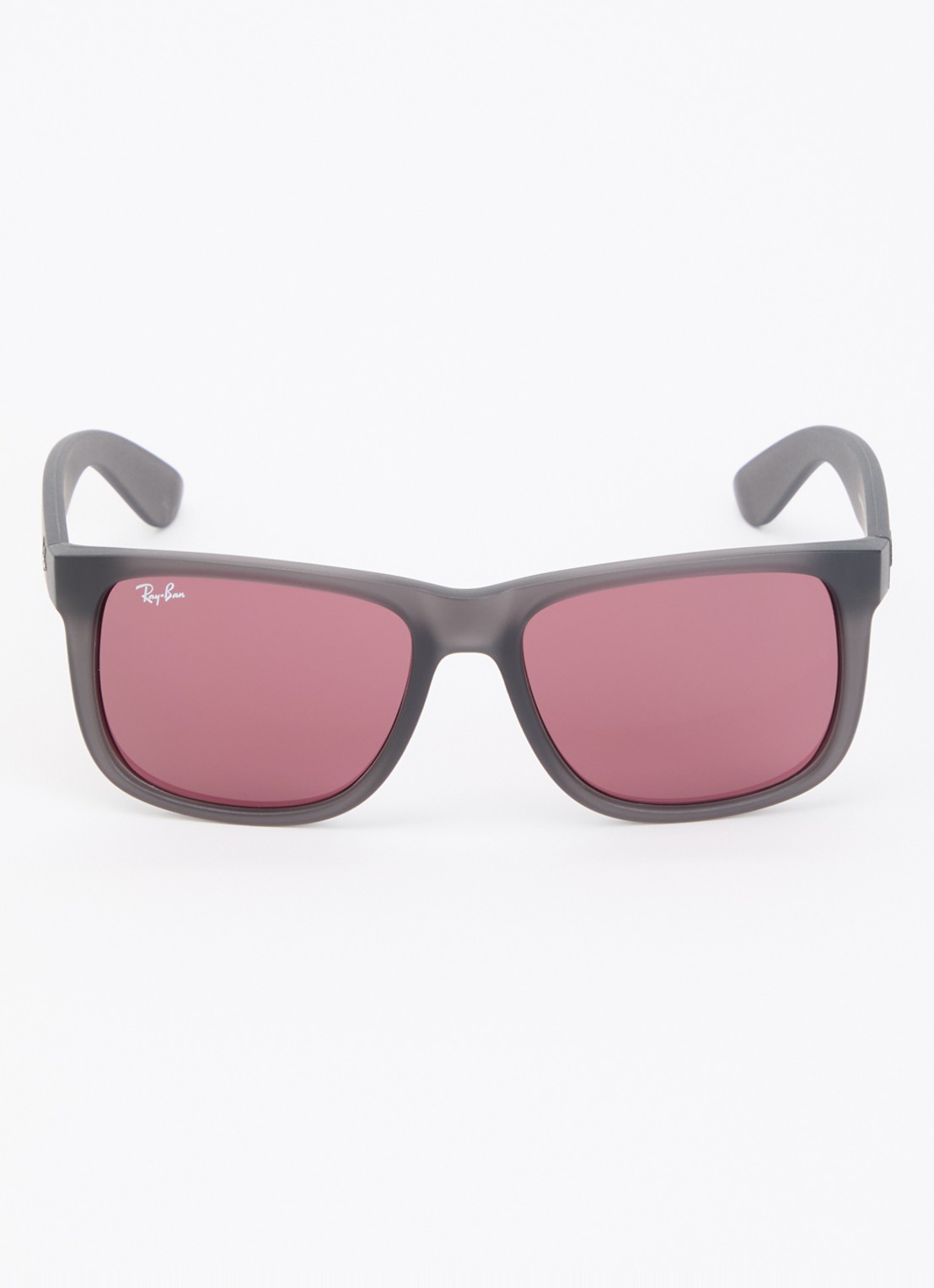 Ray-Ban Justin Classis wayfarer zonnebril RB4165  - detail donkergrijs