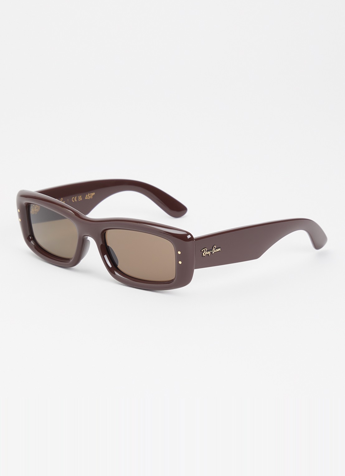 Ray-Ban Kiliane Puffer zonnebril RB4944 - voorkant 3 bruin