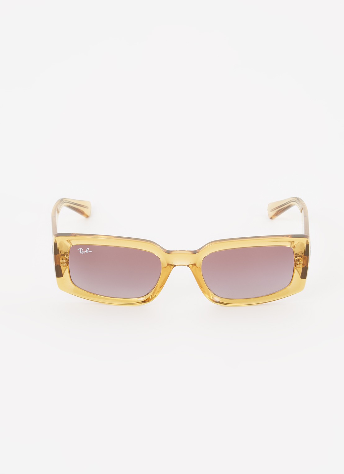 Ray-Ban Kiliane zonnebril RB4395  - detail 2 okergeel