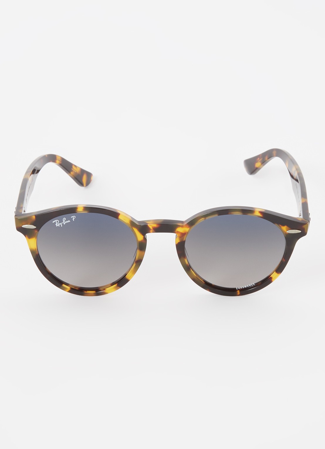 Ray-Ban Larry zonnebril gepolariseerd RB7680S  - detail donkerbruin