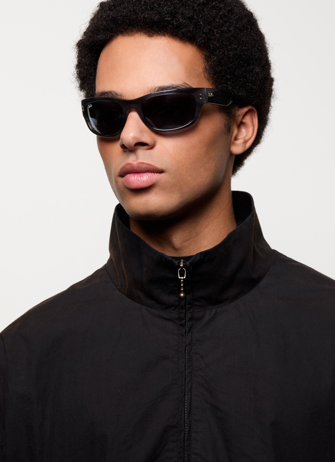 Ray-Ban Mega Balorama zonnebril RB2289 - voorkant 2 donkergrijs