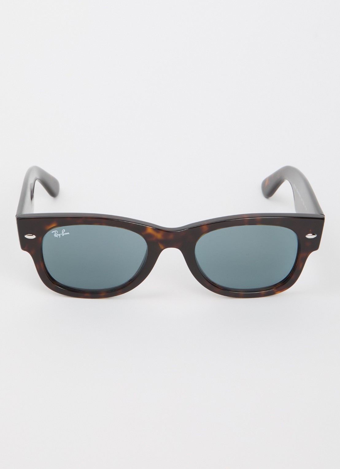Ray-Ban Mega Wayfarer II zonnebril RB0832S - detail donkerbruin