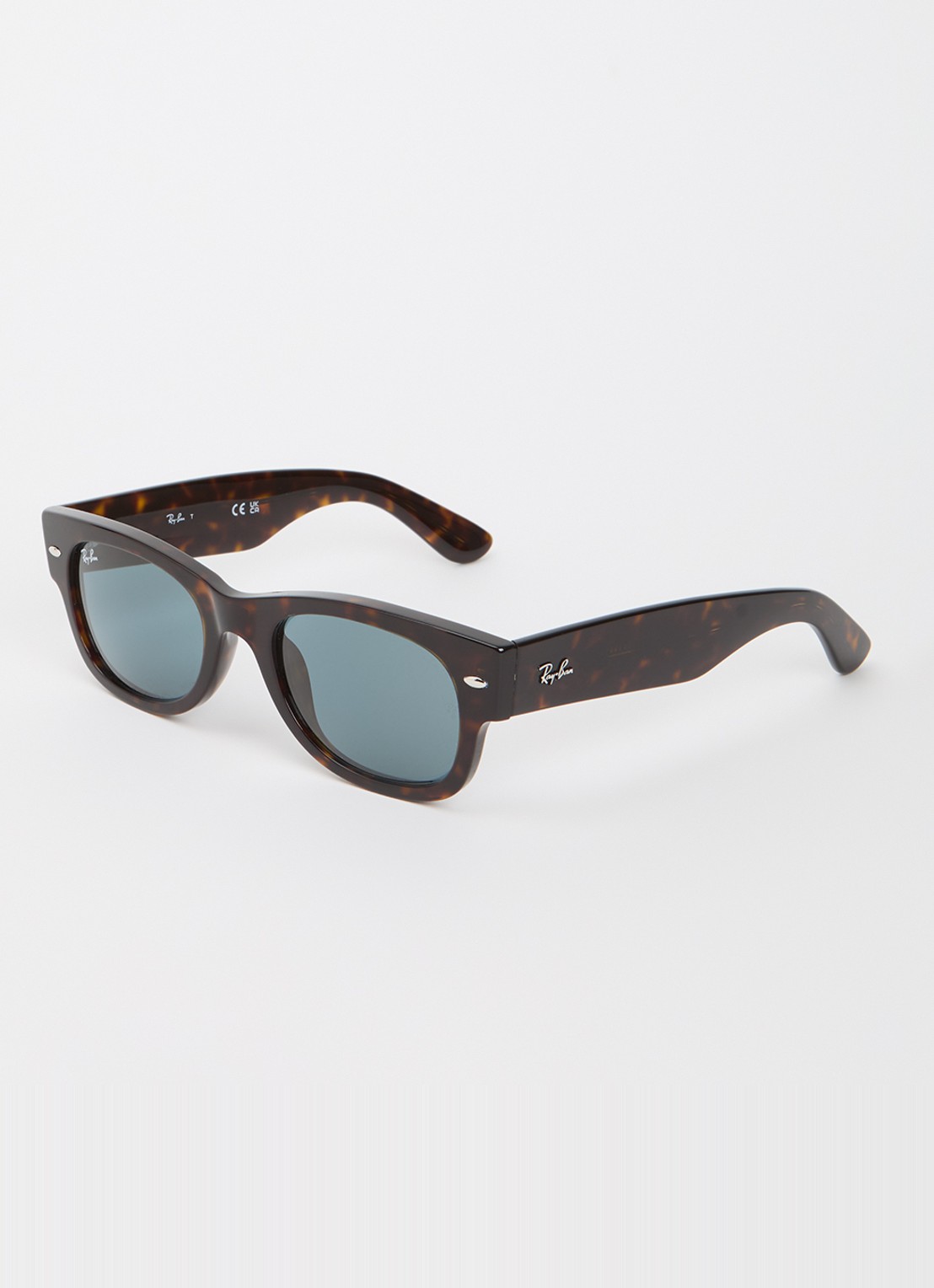 Ray-Ban Mega Wayfarer II zonnebril RB0832S - voorkant 4 donkerbruin