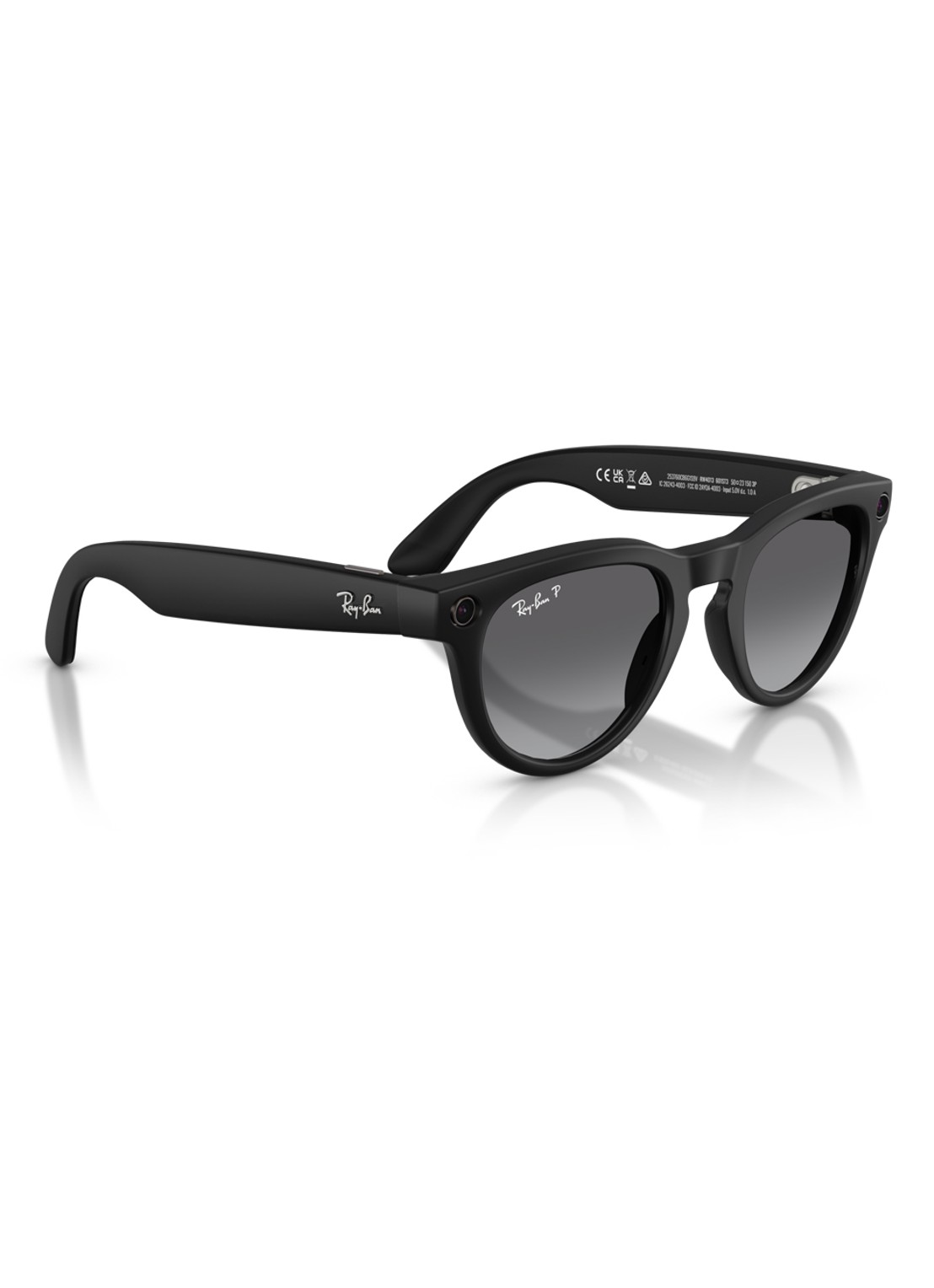Ray-Ban Meta Headliner zonnebril gepolariseerd RW4013 - detail 3 zwart