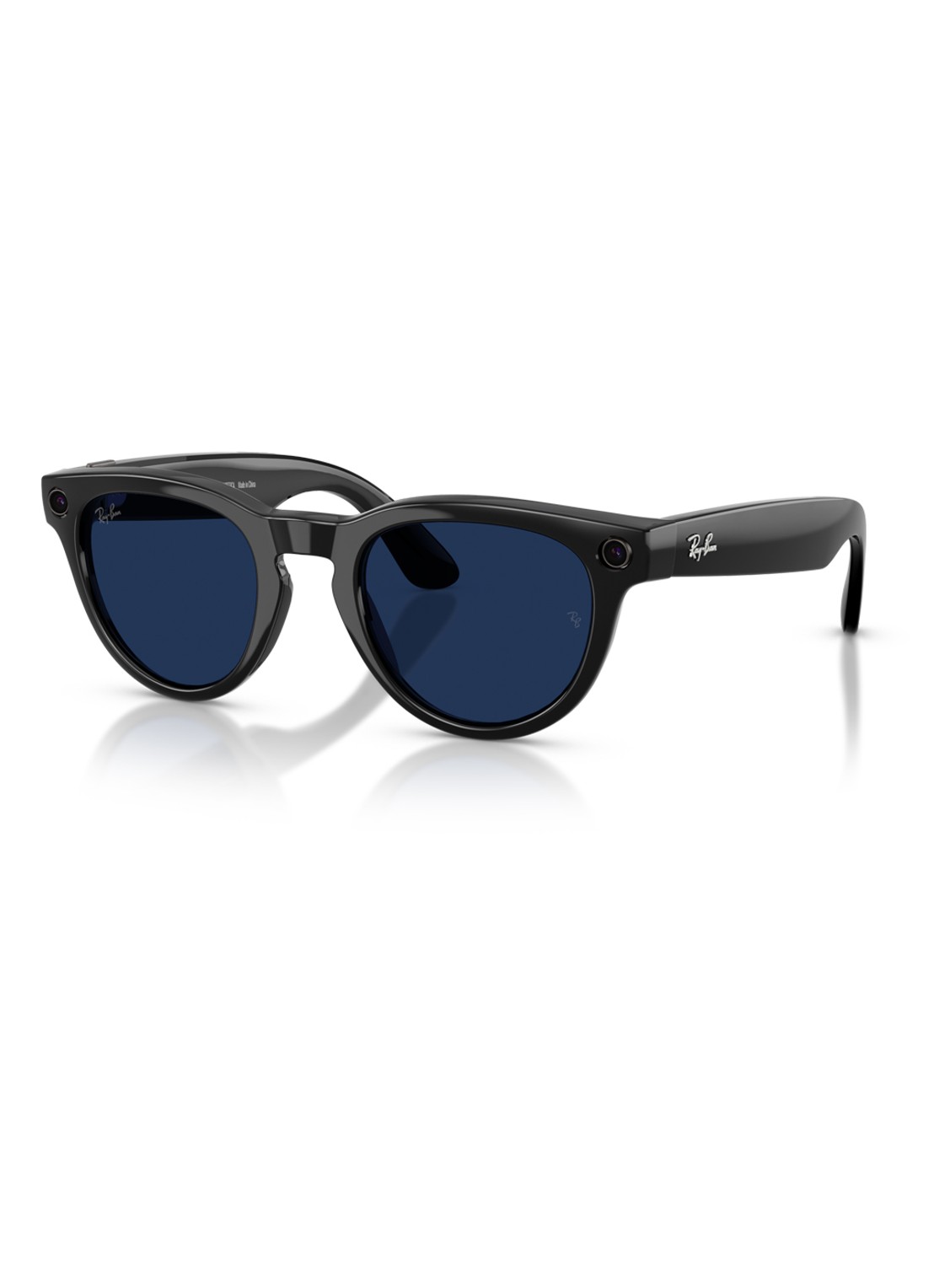 Ray-Ban Meta Low Bridge Fit Headliner RW4013F - voorkant zwart