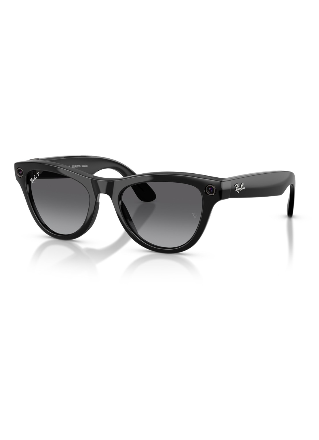 Ray-Ban Meta Skyler zonnebril gepolariseerd RW4014 - voorkant zwart