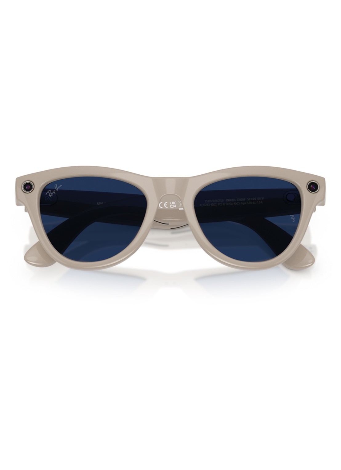 Ray-Ban Meta Skyler zonnebril RW4014 - detail 3 beige