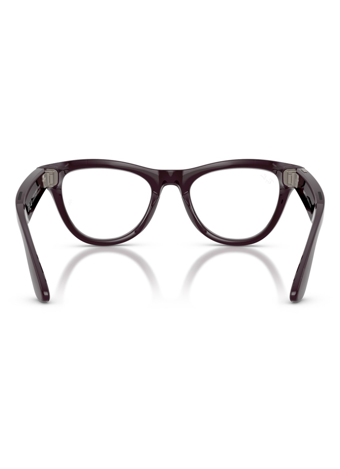 Ray-Ban Meta Skyler zonnebril RW4014 - achterkant bordeauxrood