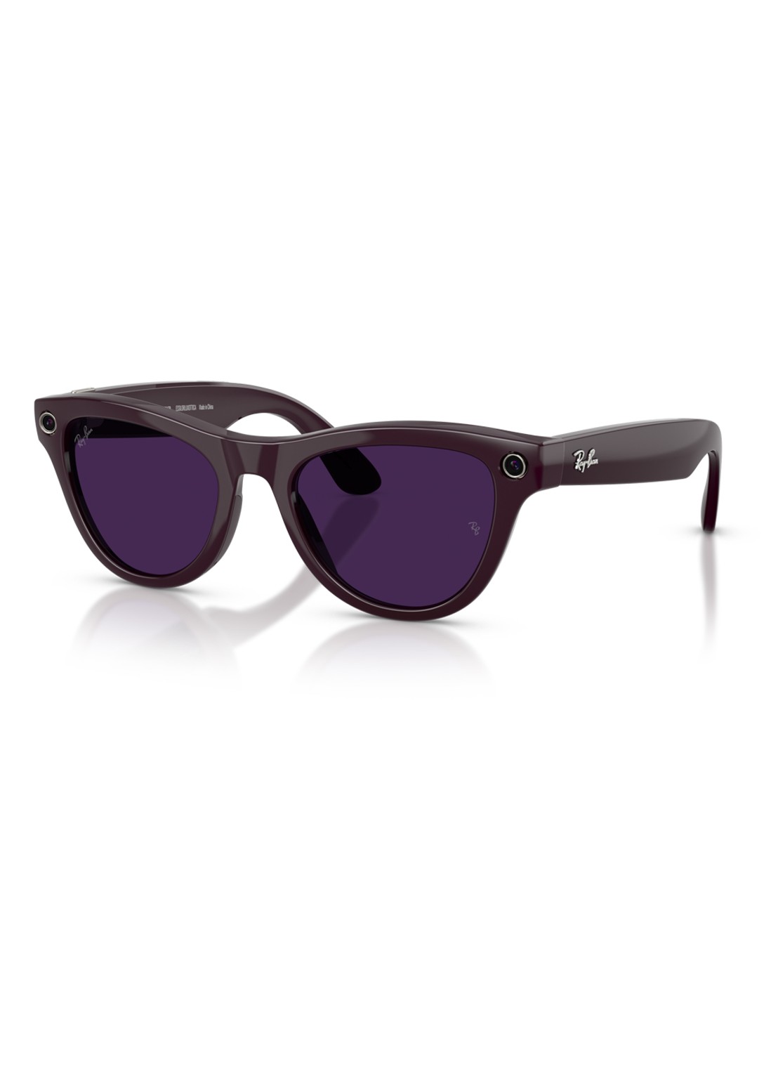 Ray-Ban Meta Skyler zonnebril RW4014 - voorkant 2 bordeauxrood