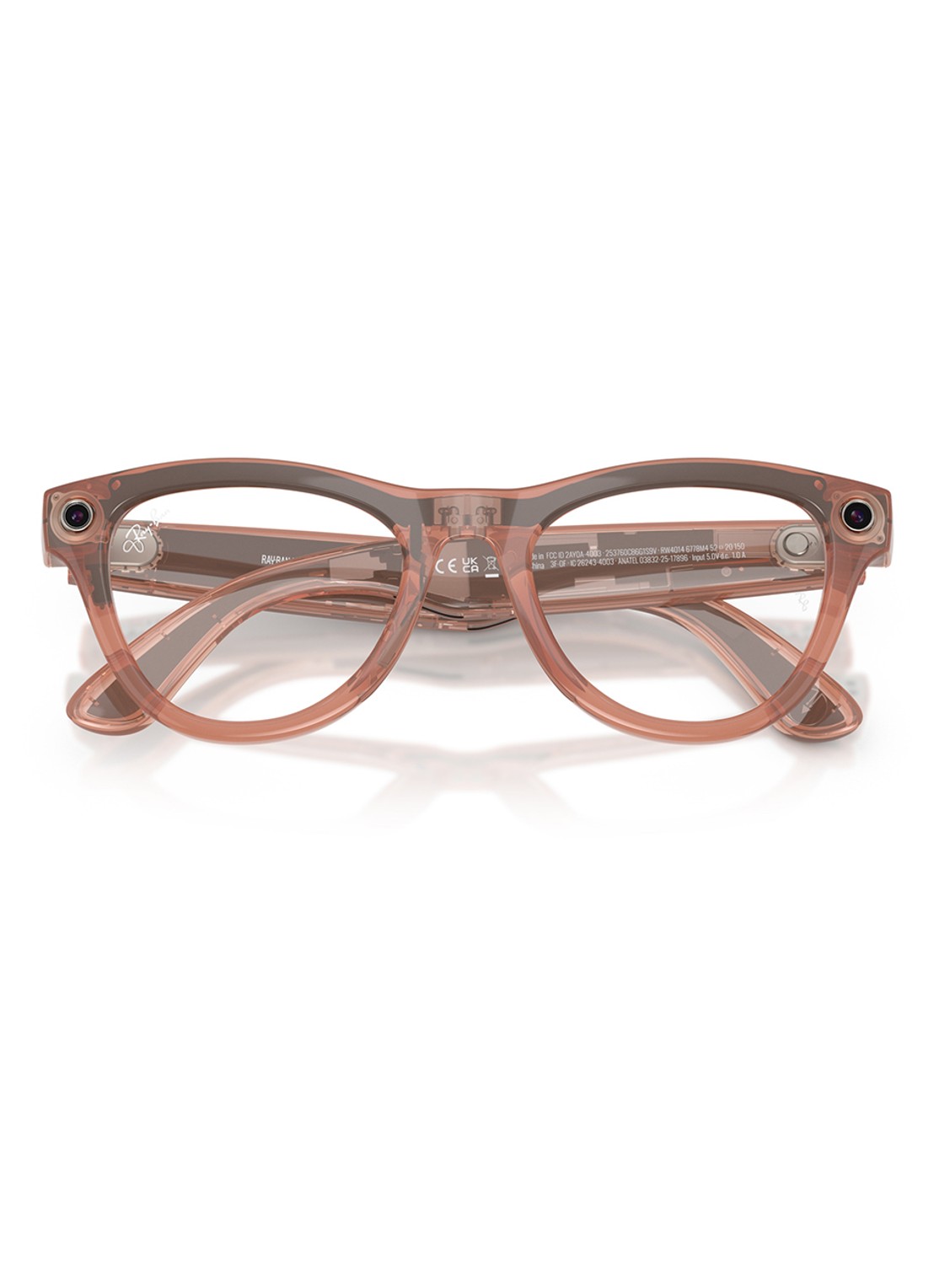 Ray-Ban Meta Skyler zonnebril RW4014 - detail 4 bruin