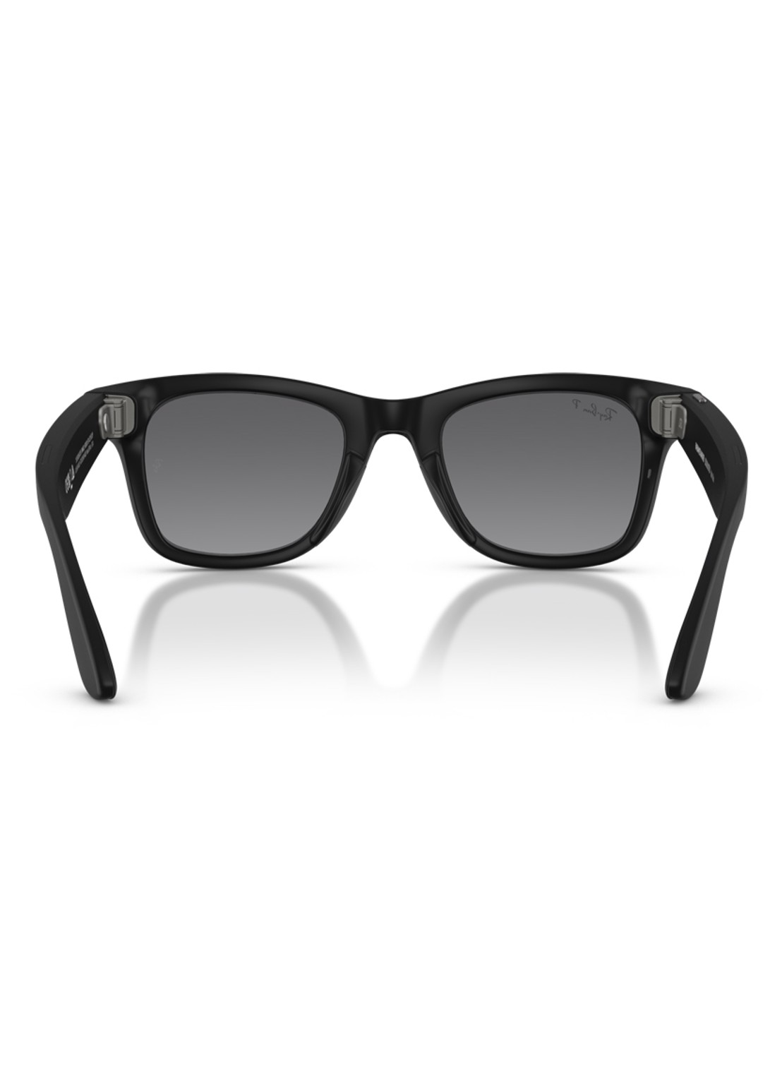 Ray-Ban Meta Wayfarer zonnebril gepolariseerd RW4012 - achterkant 6 zwart-01