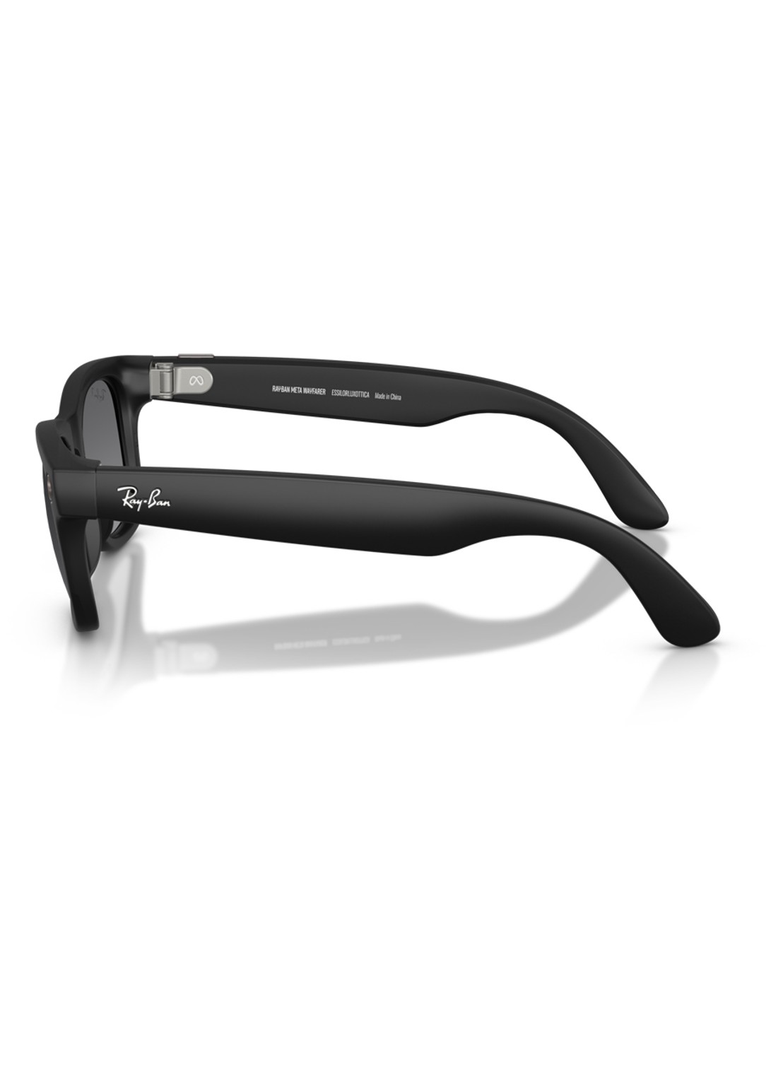Ray-Ban Meta Wayfarer zonnebril gepolariseerd RW4012 - detail 4 zwart-01