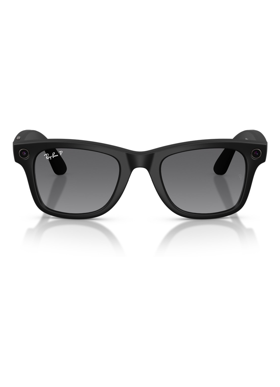 Ray-Ban Meta Wayfarer zonnebril gepolariseerd RW4012 - detail zwart