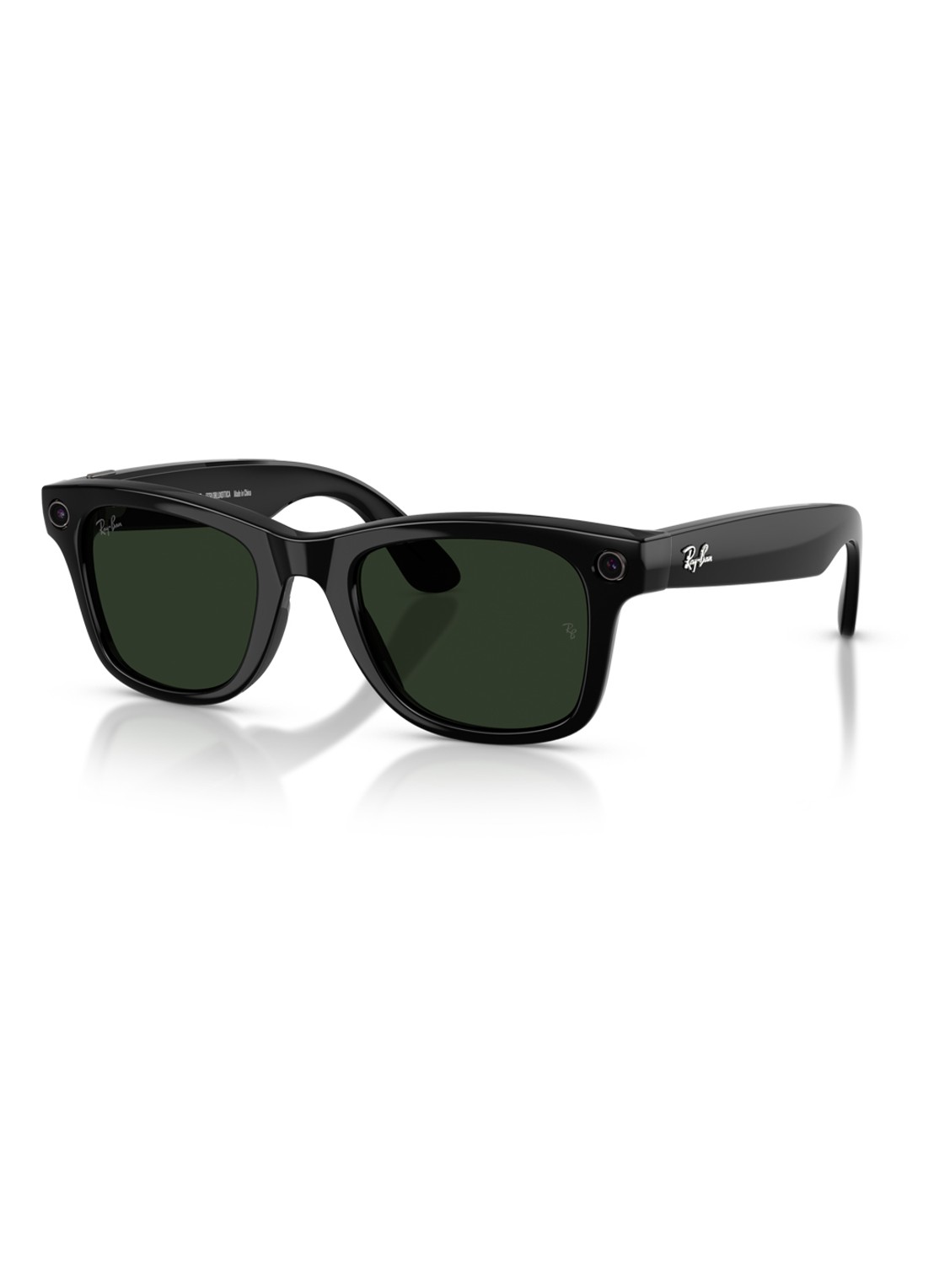 Ray-Ban Meta Wayfarer zonnebril RW4012 - voorkant 2 zwart-07