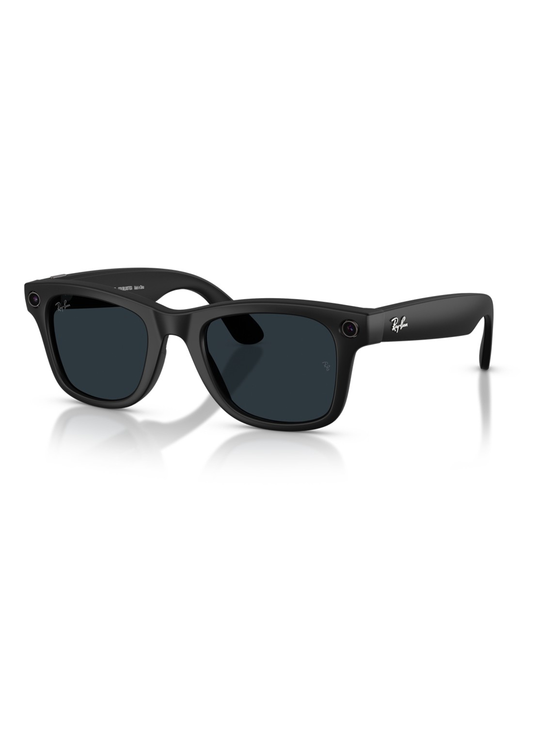 Ray-Ban Meta Wayfarer zonnebril RW4012 - voorkant 4 zwart-02