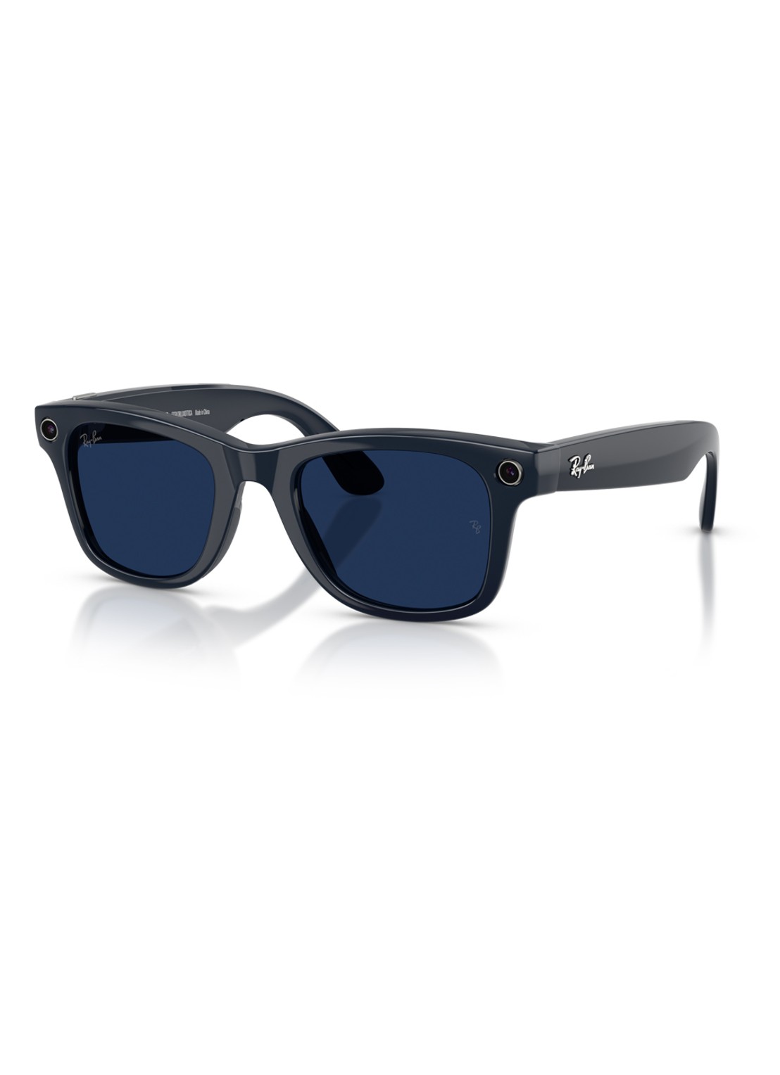 Ray-Ban  Meta Wayfarer zonnebril RW4012 - voorkant 6 zwart
