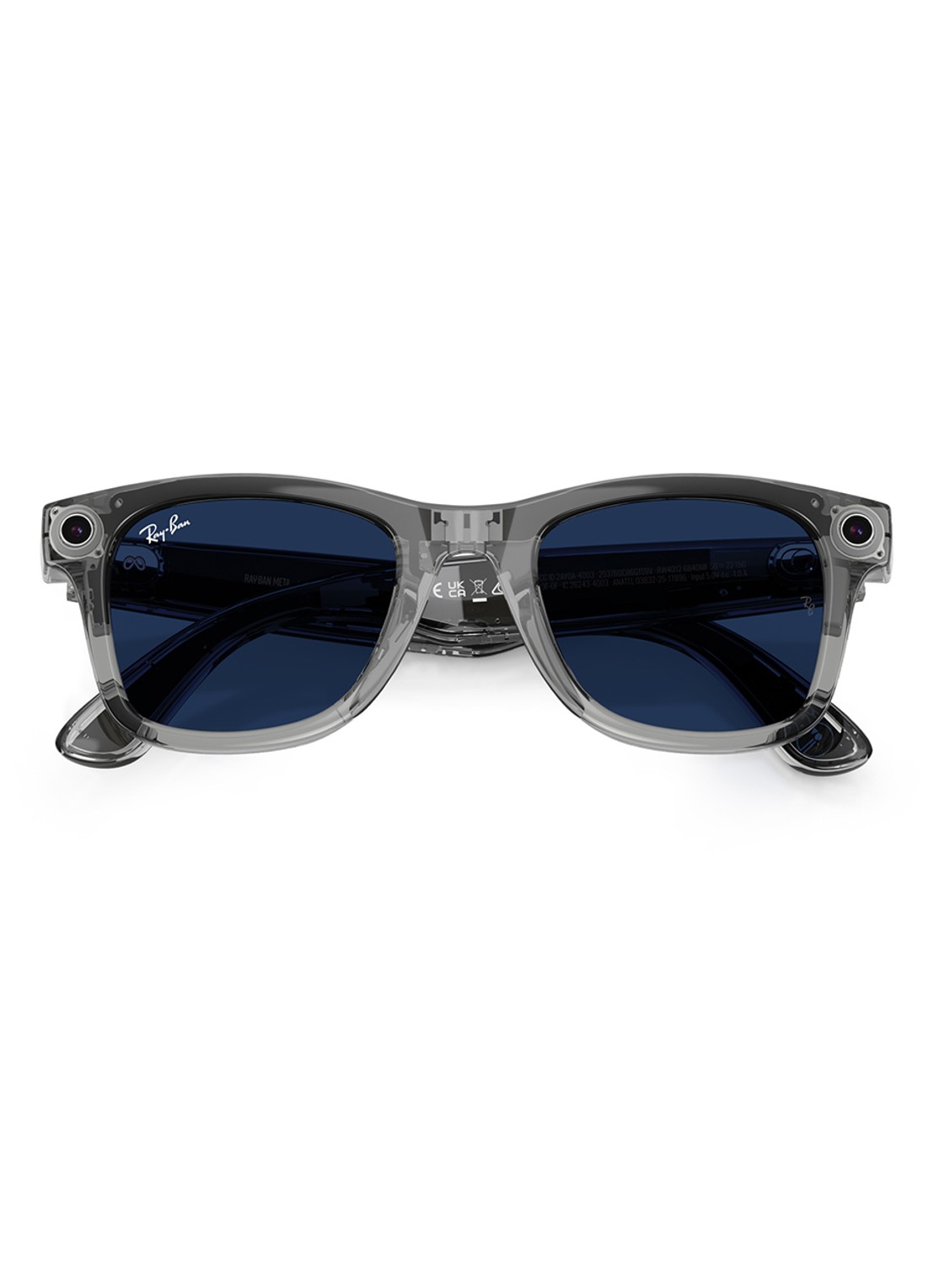 Ray-Ban Meta Wayfarer zonnebril RW4012 - detail 2 grijs