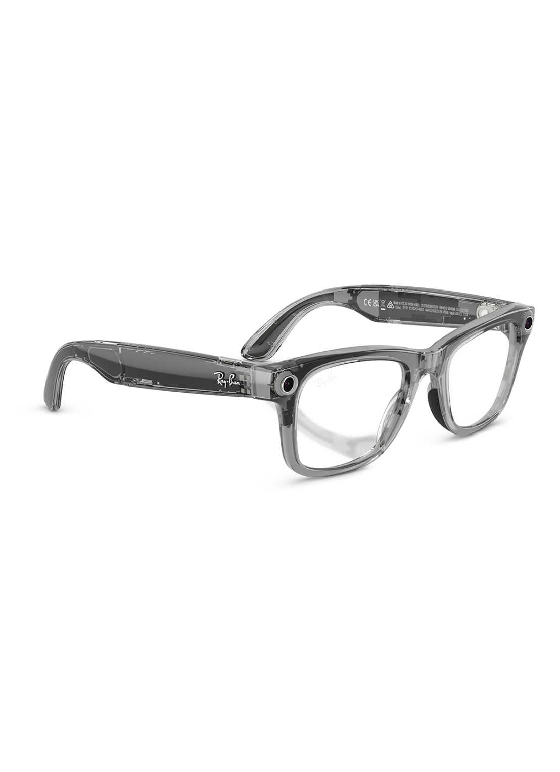Ray-Ban Meta Wayfarer zonnebril RW4012 - detail 5 grijs