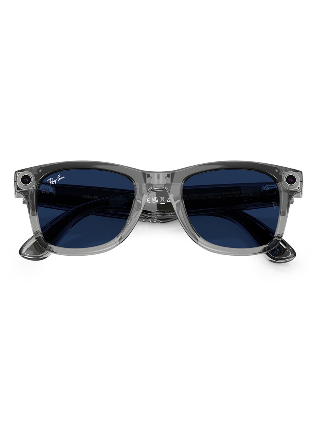 Ray-Ban Meta Wayfarer zonnebril RW4012 - detail 4 grijs