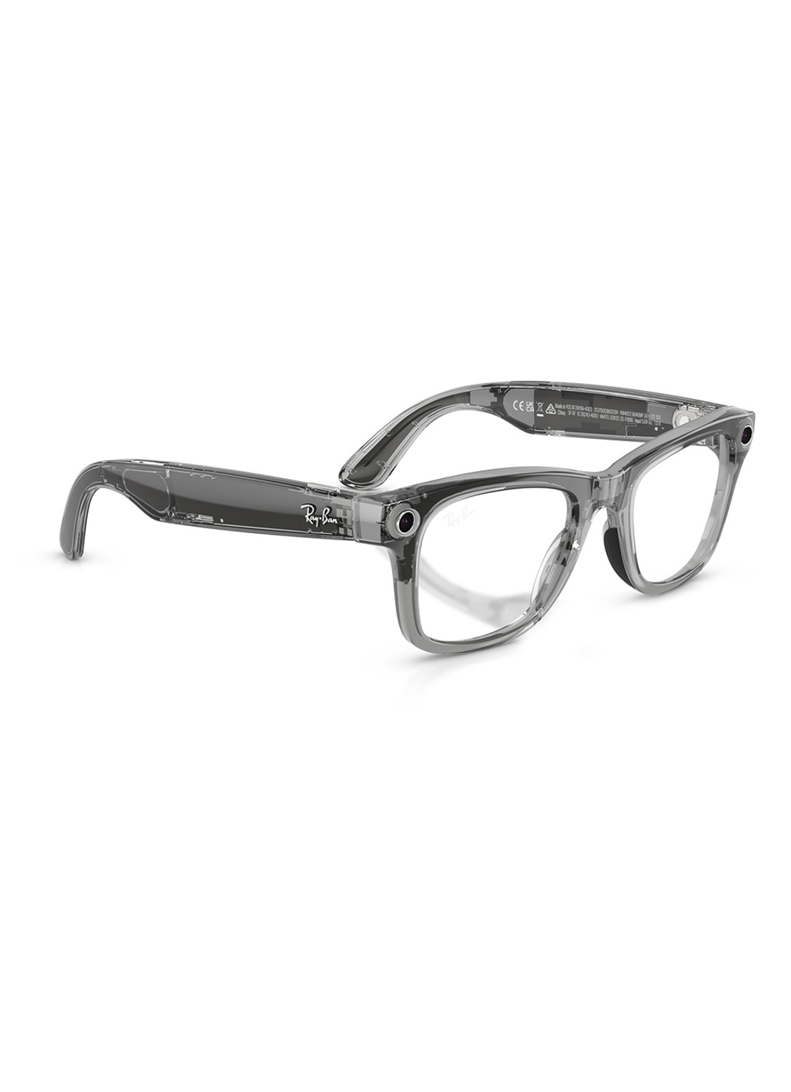 Ray-Ban Meta Wayfarer zonnebril RW4012 - detail 5 grijs