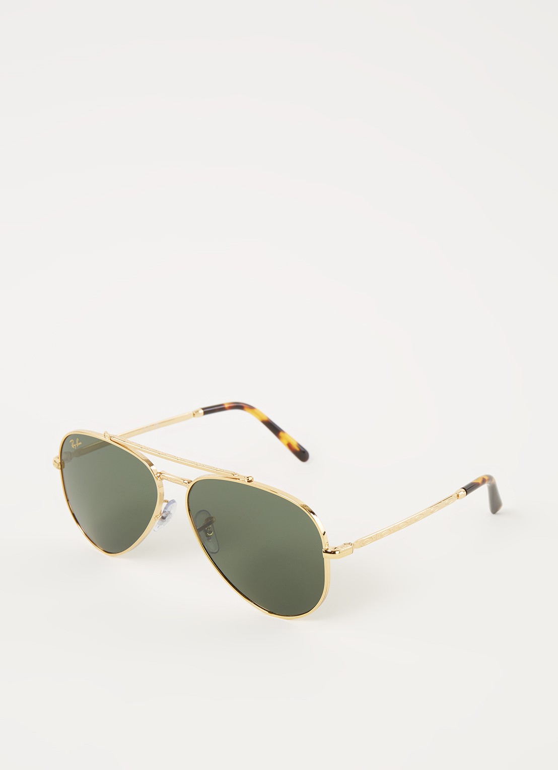 Ray-Ban New Aviator zonnebril RB3625 - voorkant goud