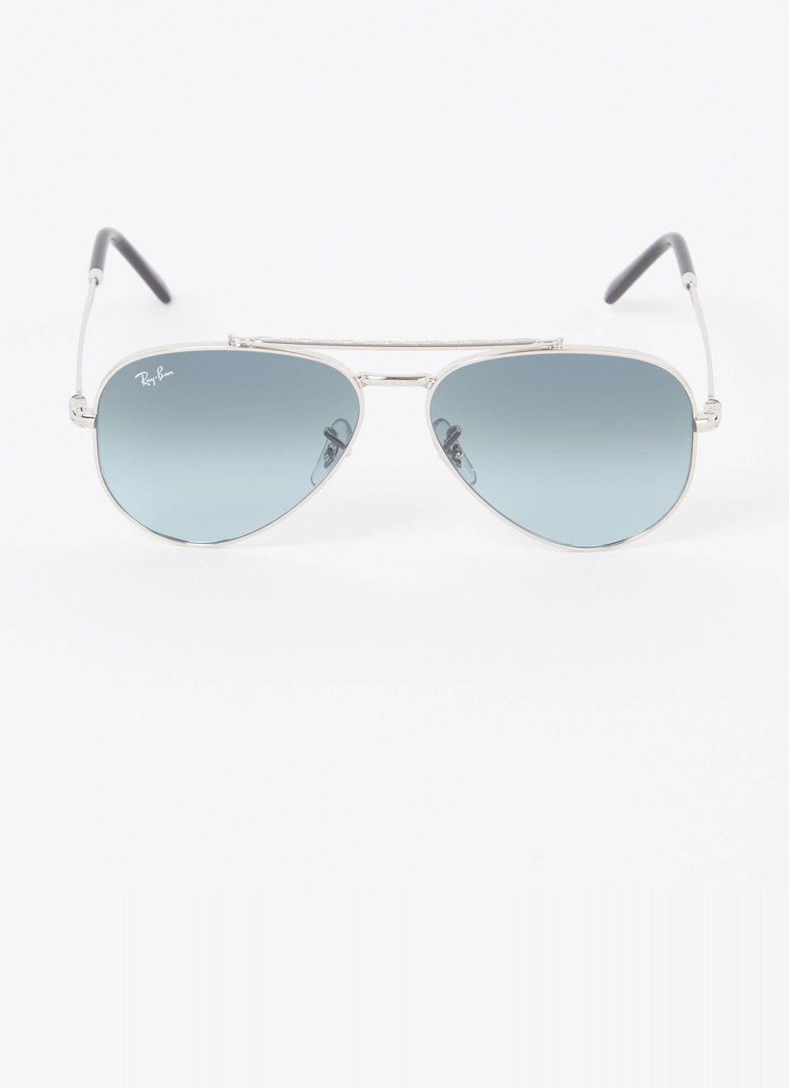 Ray-Ban New Aviator zonnebril RB3625 - detail zilver