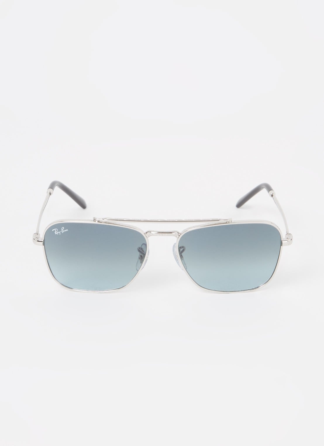 Ray-Ban New Caravan zonnebril RB3636 - detail zilver