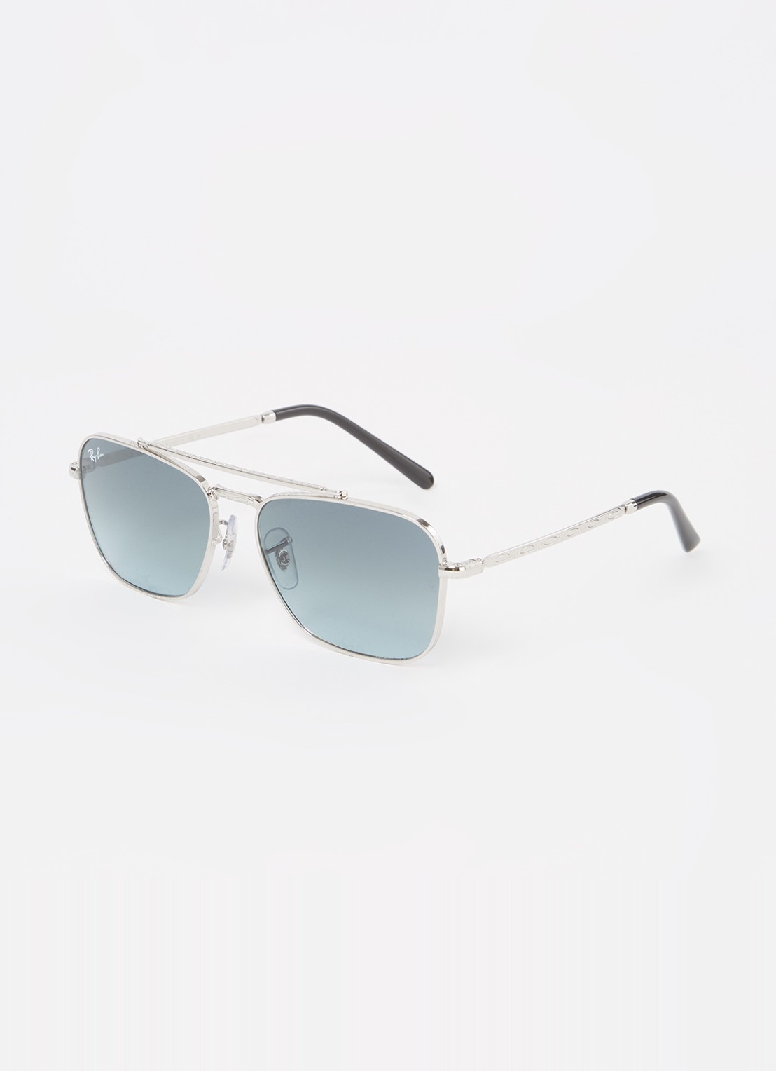 Ray-Ban New Caravan zonnebril RB3636 - voorkant 4 zilver