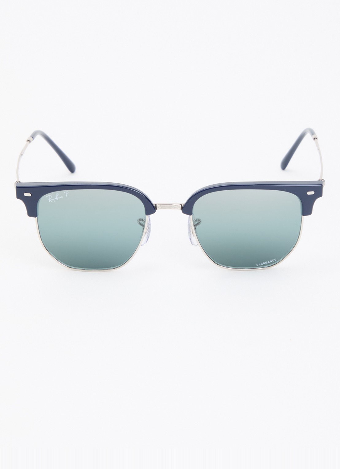 Ray-Ban New Clubmaster wayfarer zonnebril RB4416  - detail 2 donkerblauw