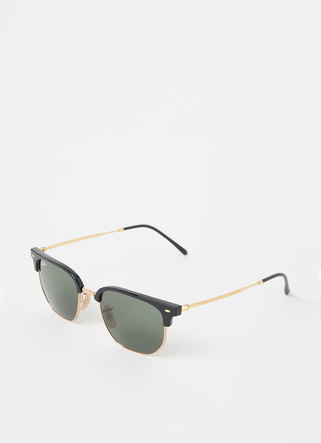 Ray-Ban New Clubmaster zonnebril RB4416  - voorkant zwart