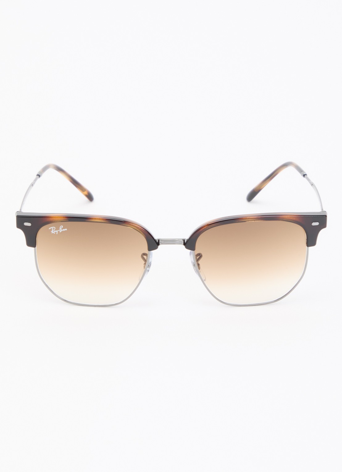 Ray-Ban New Clubmaster zonnebril RB4416 - detail 2 bruin