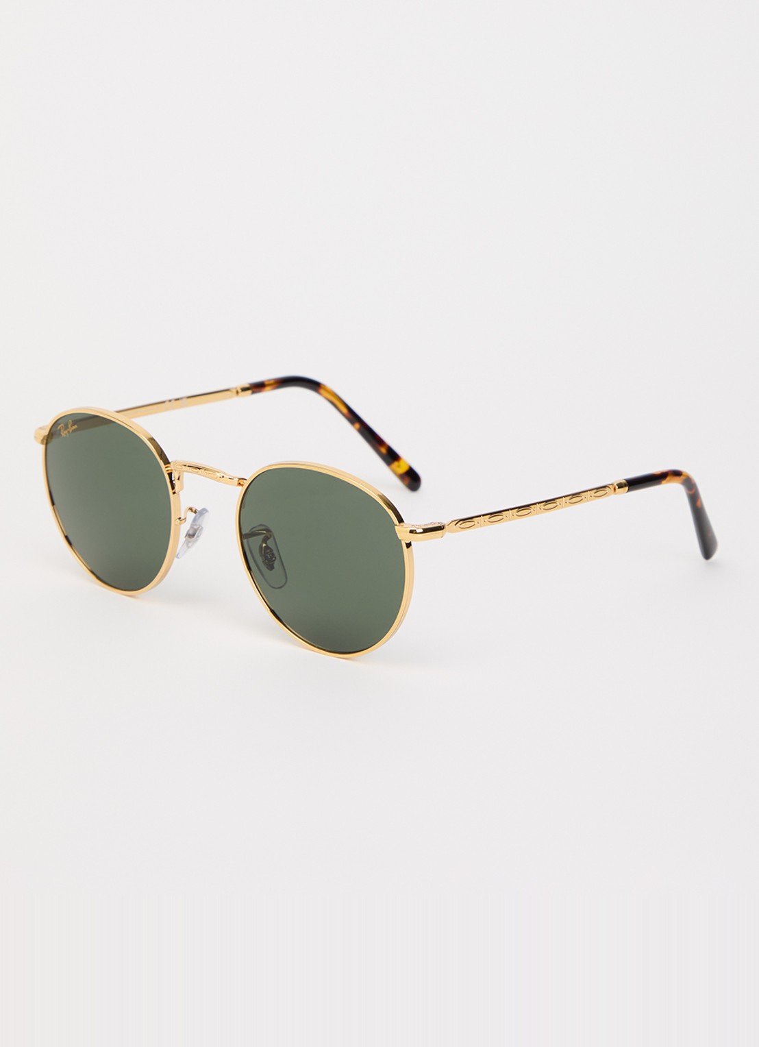Ray-Ban New Round zonnebril RB3637 - voorkant goud