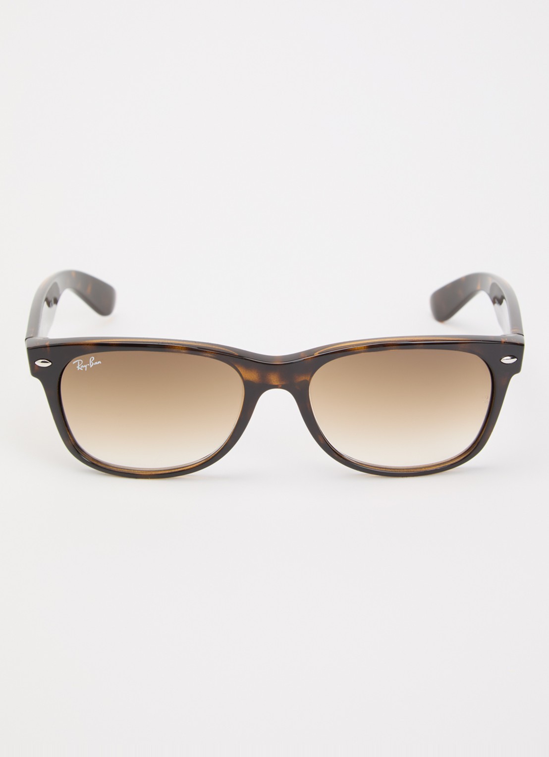 Ray-Ban New Wayfarer zonnebril RB2132 - detail bruin