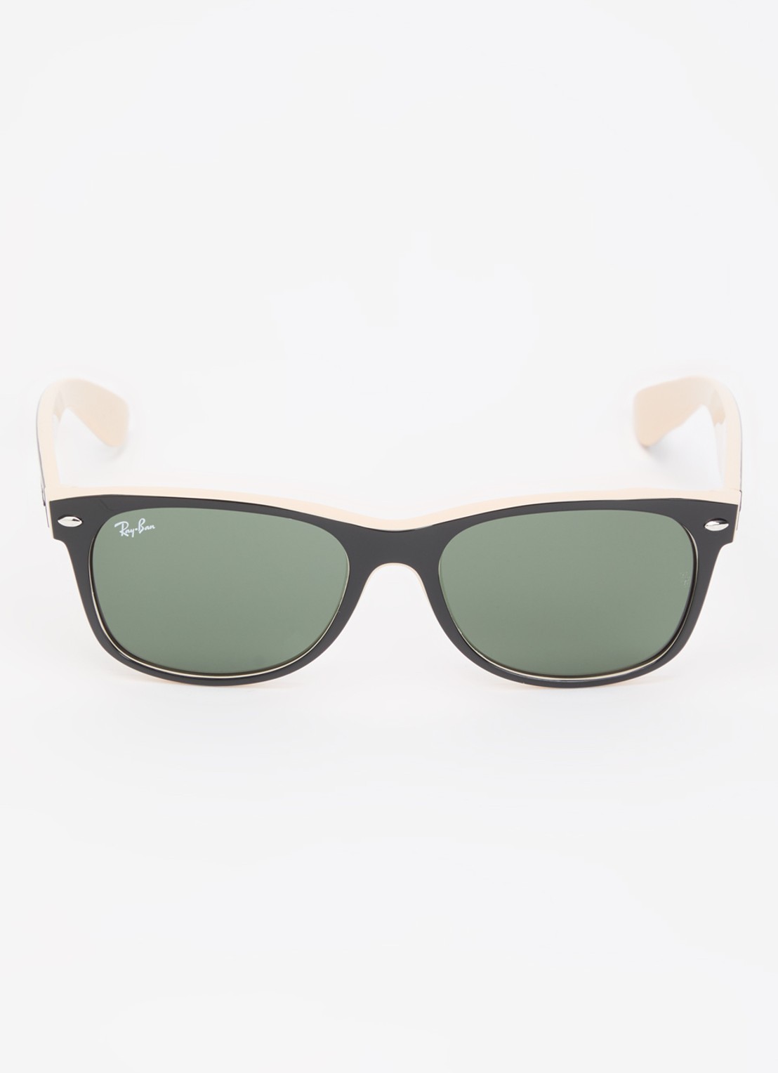 Ray-Ban New Wayfarer zonnebril RB2132 - detail beige